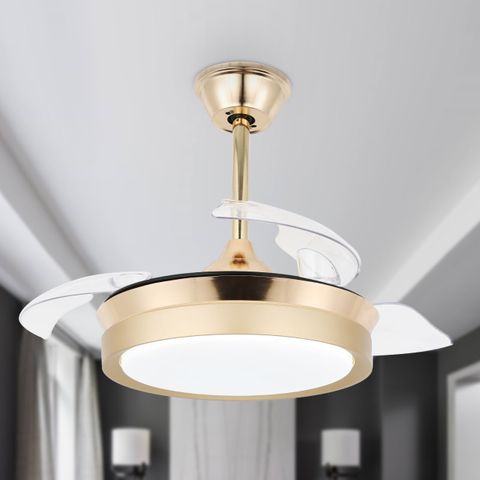 Illuminating Spaces: A Guide to Integrated Lighting in Retractable Ceiling Fans